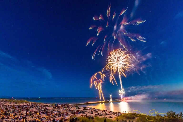 Fireworks over Frankfort